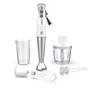 Immersion Hand Blender, UTALENT 5-in-1 8-Speed Immersion Blender with 500ml