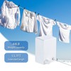 JMGO Retractable Clothesline - Portable Adjustable Clothes Line 13 Feet,Heavy