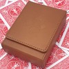 Luck Lab Single Deck Leather Playing Card Case/Holder - Fits