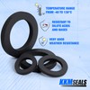 KKMSEALS EPDM Sealing Rings 1/2 Inch - Rubber Rings Seal