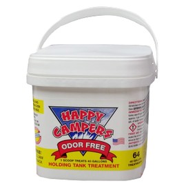 Happy Campers 64 Powerful RV Holding Tank Treatments for Total Odor Control of Holding Tanks