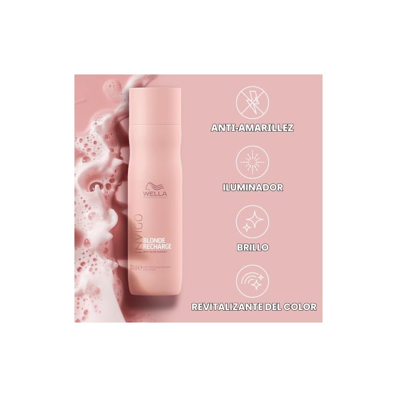 Wella Professionals Wella Professional Invigo Blonde Recharge Shampoo