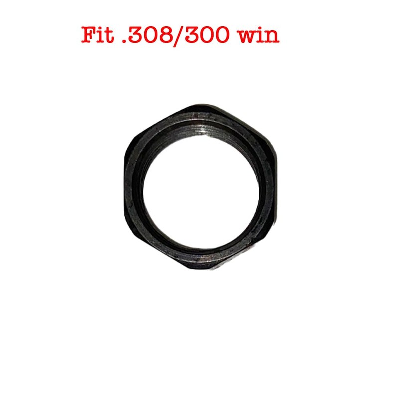 5/8" x24 Jam nut 5/8-24 Thread Black Steel Lock nut