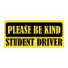 Be Kind Student Driver Bumper Magnet by DCM Solutions (Yellow,