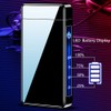 Plasma Dual Arc Lighter,USB Rechargeable Lighter with LED Battery Indicator