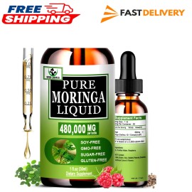 Unbranded Organic Moringa Liquid Drops for Energy,Metabol