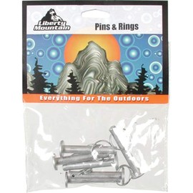 Liberty Mountain Rings and Pins, Pack of 6