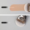 ENZO KEN Flat Foundation Brush for Liquid Makeup, Liquid Foundation