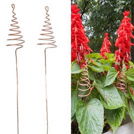 Electroculture Copper Gardening Antenna 2 Pack, Electroculture Copper Wire Coil