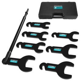 Magacyo 8pcs Fan Clutch Removal Tool - Pneumatic Fan Clutch Tool Kit Compatible with Jeep, Ford, GM, Chrysler