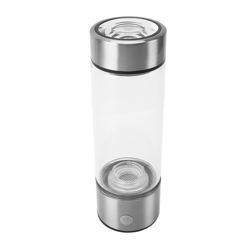 Hydrogen Water Bottle 450ml SPE PEM Technology 1300 to 1600ppb
