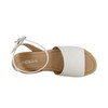 Soda Topic Open Toe Buckle Ankle Strap Espadrilles Flatform Wedge