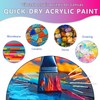 ninesung White Acrylic Paint | 7 Fl.oz Acrylic Paints For