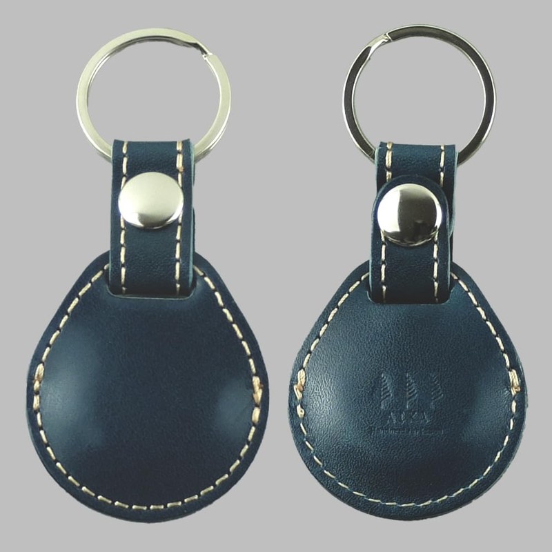 AIKA Air Tag Key Holder, Genuine Leather Case, Tochigi Leather,