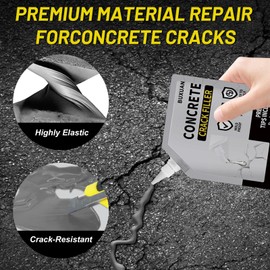 Concrete Crack Filler Outdoor, Self-Leveling Waterproof Sealant（2）