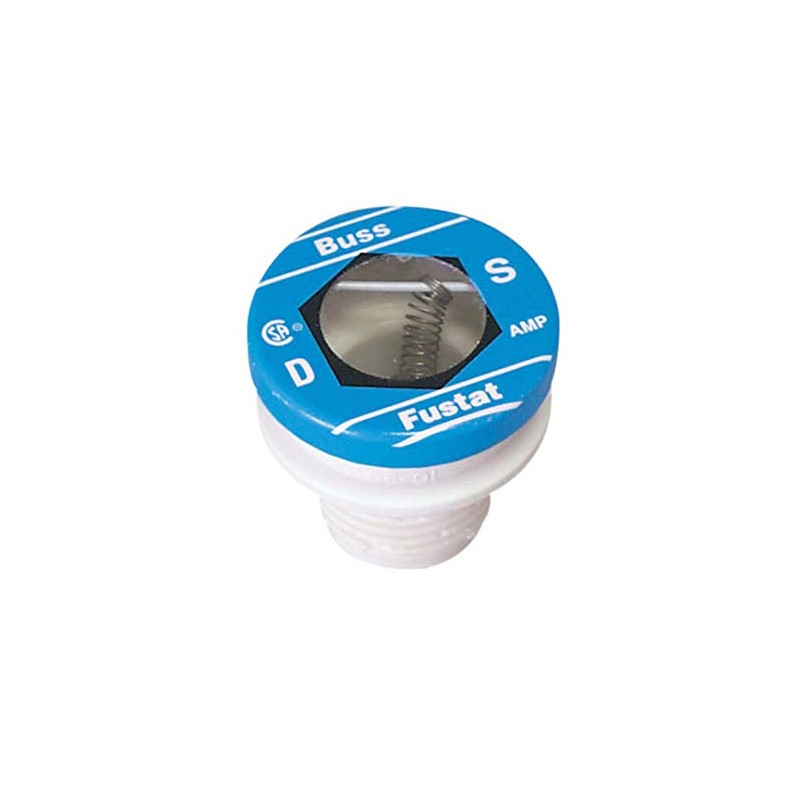 Bussman BP/S-10 10 Amp Dual-Element Time-Delay Rejection Base Plug Fuse
