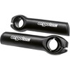 ergotec Unisex – Erwachsene Bar-Ends Evo-1 / Aluminium AL6061-T6, Schwarz,