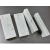 Carrara 5"x2"x¾" Undrilled Solid Italian Carrara White Marble Block Base