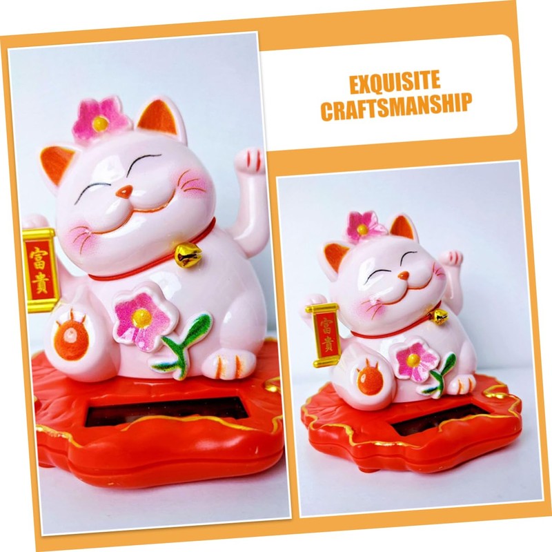 CORHAD Waving Statue Auspicious Wealth Decor for Home Office Car