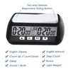 Digital Chess Clock with Two-Way Seesaw Responsive Button, Professional Timing