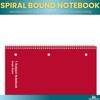 1InTheOffice Graph Paper Notebook, Spiral Paper Notebook, Quad Ruled 8""