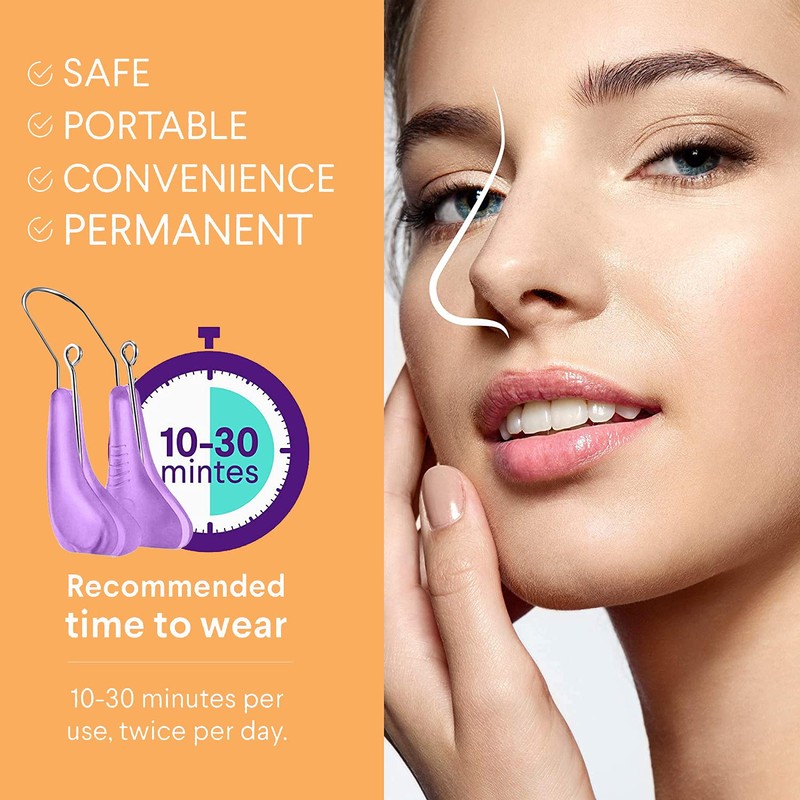 AMIJEAL Nose Shaper Clip - Up Lifting Clip, Pain-Free Soft