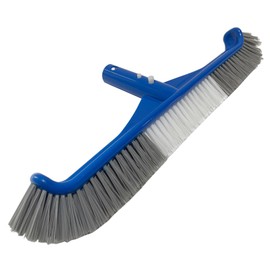 Ashuxxn Poolbürste Poolreinigung Reinigungsbürste Reinigingsborstel voor Zwembaden Hocheffiziente Pool Schrubbbürste Mit Gebogenen Enden Bürste für die Reinigung von Poolböden und wänden 36cm/14in