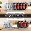 Housolution Pot and Pan Organizer Rack for Cabinet, Upgraded Expandable