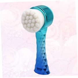 Ipetboom 3pcs Portable Skin Care Massage Tool Handheld Facial Brush for Deep Cleaning and Facial Skin Care for Women