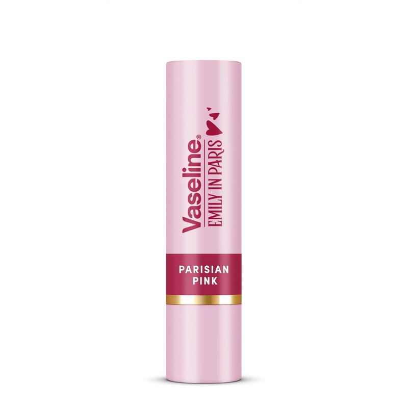 Vaseline Emily in Paris Bálsamo Labial Color Rosa Parisian Pink