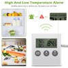 KeeKit Refrigerator Thermometer, 2 Pack Digital Freezer Thermometer, Upgraded Fridge