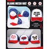 10 Pcs Sublimation Blank Trucker Hats Bulk Mesh Baseball Cap
