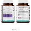 PURE CO Organic Elderberry 10:1 Extract 500mg Per 1 Capsule