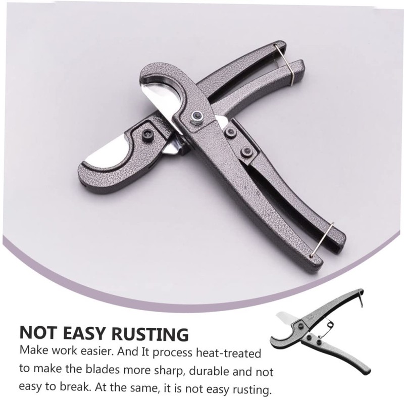 TEHAUX Ratcheting Tube Cutter One Hand Fast Cutting Tool for