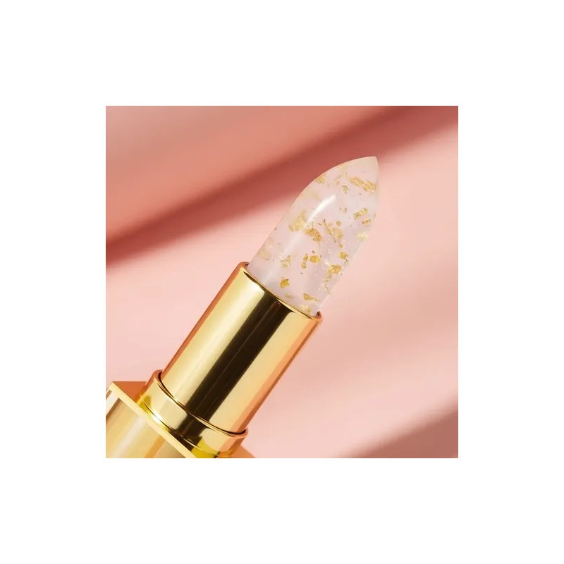 Bálsamo Labial Jaysuing Con Pan De Oro Y Color Hidratación