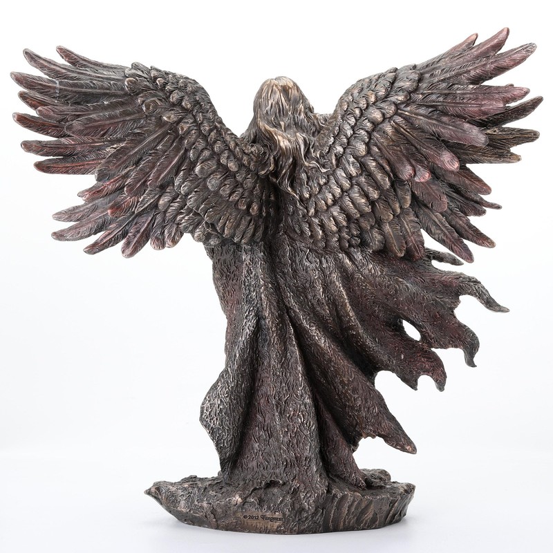 Unicorn Studio WU75976A4 Guardian Angel Statue in 6 Winged with