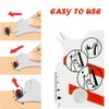 Tick Card, Tick Scale Card with Magnifying Glass, Quick Cleaning