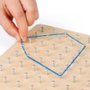 Coogam Wooden Geoboard Mathematical Manipulative Material Array Block Geo Board