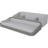 helit H6252582 Table Organiser "the Company", Desk Butler in Grey/Grey