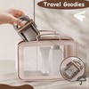 Pack of 2 Soap Box Travel Leak-Proof Waterproof Plastic Soap