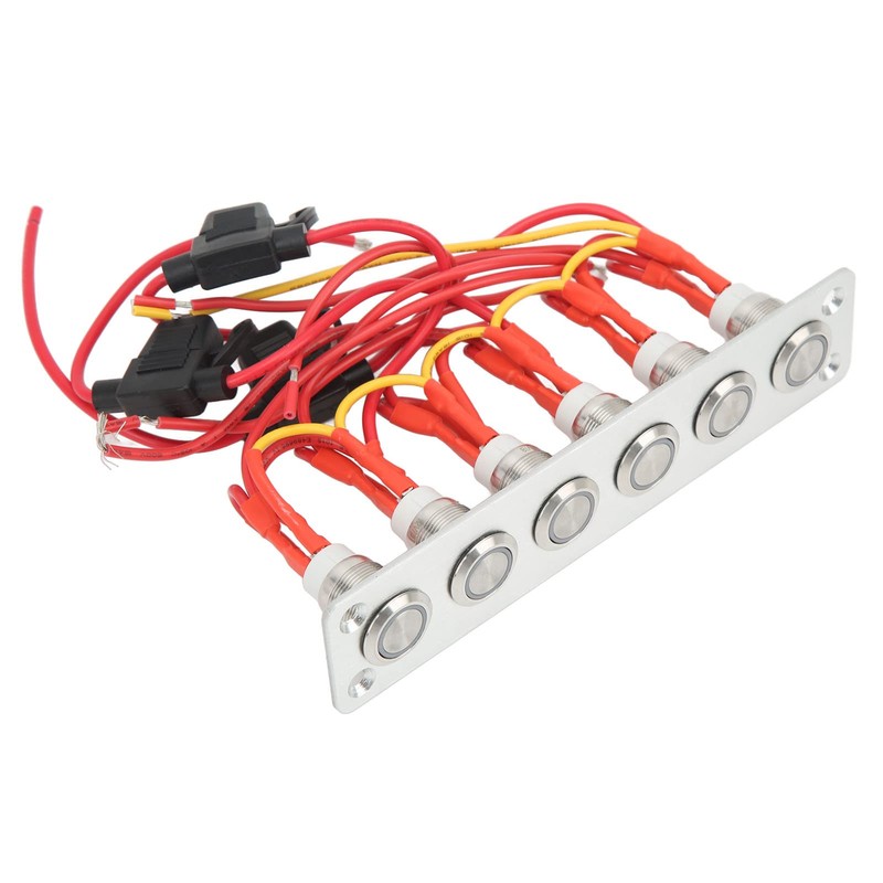 Leapiture Marine Boat Switch Panel for Car RV Yacht 12V