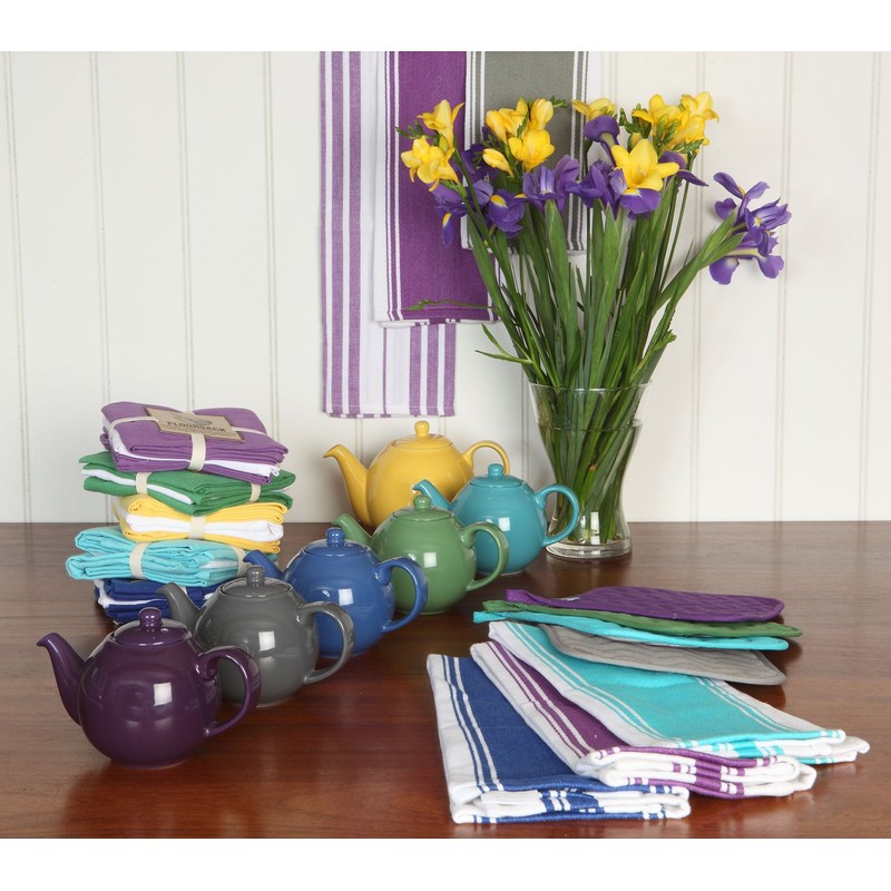 Danica Now Designs, Tea Towel Symmetry Red