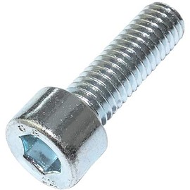 AERZETIX - C47661 - Set of 100 pieces - Bolts hexagon socket screws M6 x 20 - with hexagon socket head - Ø6 x 20 mm - DIN 912 - class 8.8 - made of galvanised steel - DIY - assembly tool hardware