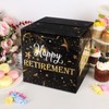 Fowecelt Happy Retirement Party Box, Well Wish and Advice Decorations
