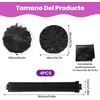 Yakite Tubos para Cabello Sin Calor,4Pcs Heatless Curls con Gorro