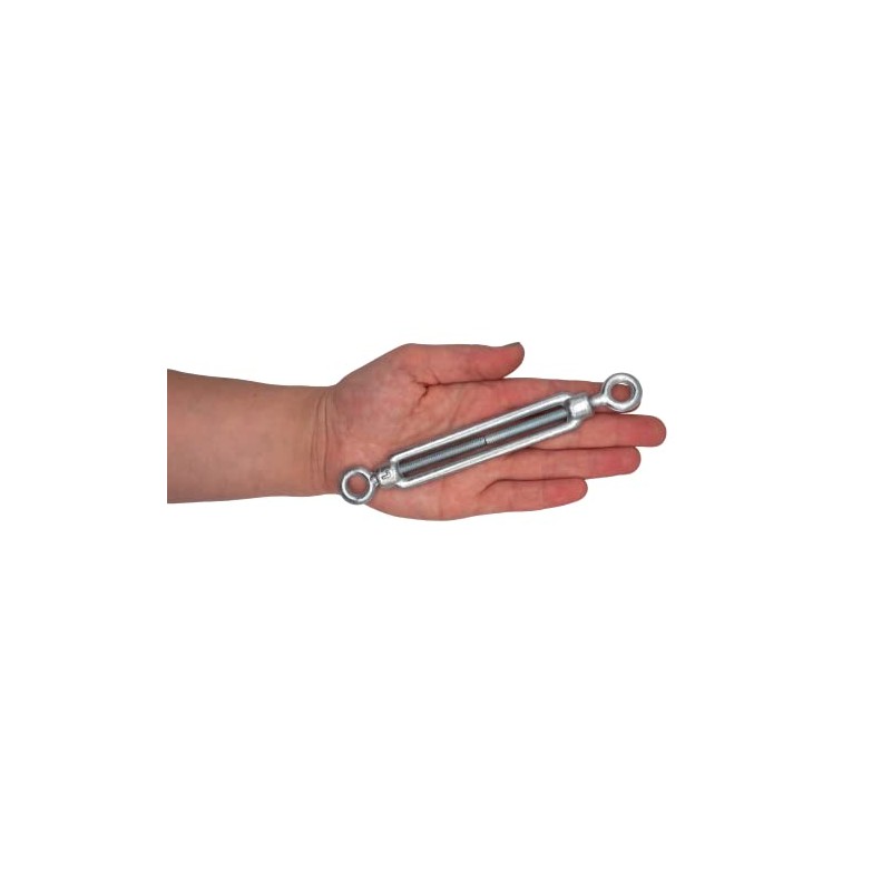 (Pack of 10) Turnbuckle Wire Tensioner M6, Adjustable Turnbuckles Eyelet