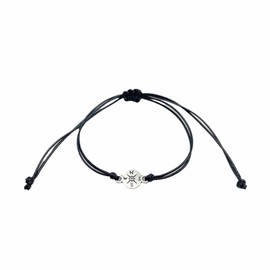 JczR.Y 8 Pcs Compass Bracelet Inspirational Graduation Bracelet Adjustable Wax Thread Woven Rope Friendship Couple Bracelet for Women Fashion Jewelry Gifts