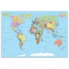 Faithful Prints World Map Poster Atlas Print Geography Educational Classroom