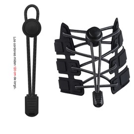 Lumbor37 3 Pares De Cordones Elásticos, Cordones Sin Cordones Con Sistema De Liberación Rápida, Cordones De Tenis Reflectantes, Talla Única Ajustable Para Niños Y Adultos