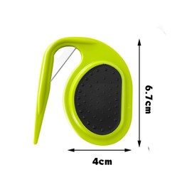 YBGGJO Pet Knot Comb, For Dogs & Cats, Pill Remover, Knotted Comb, Pilling Cutter, Thick Hair Knots, Painless, Lightweight, For Dogs and Cats, For Long Hair (Green)